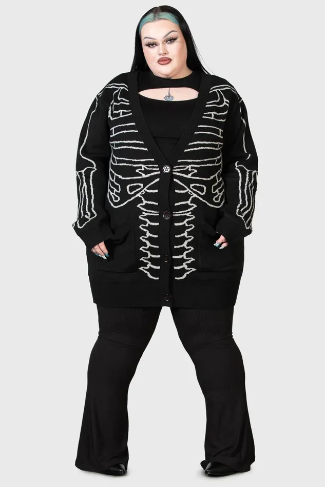 Killstar Your Remains Cardigan Women Cardigans