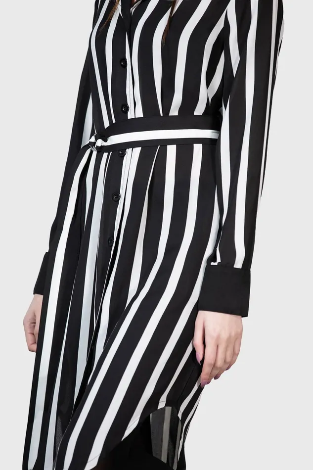 Killstar Zita039s Ruins Shirt Dress Women Shirt
