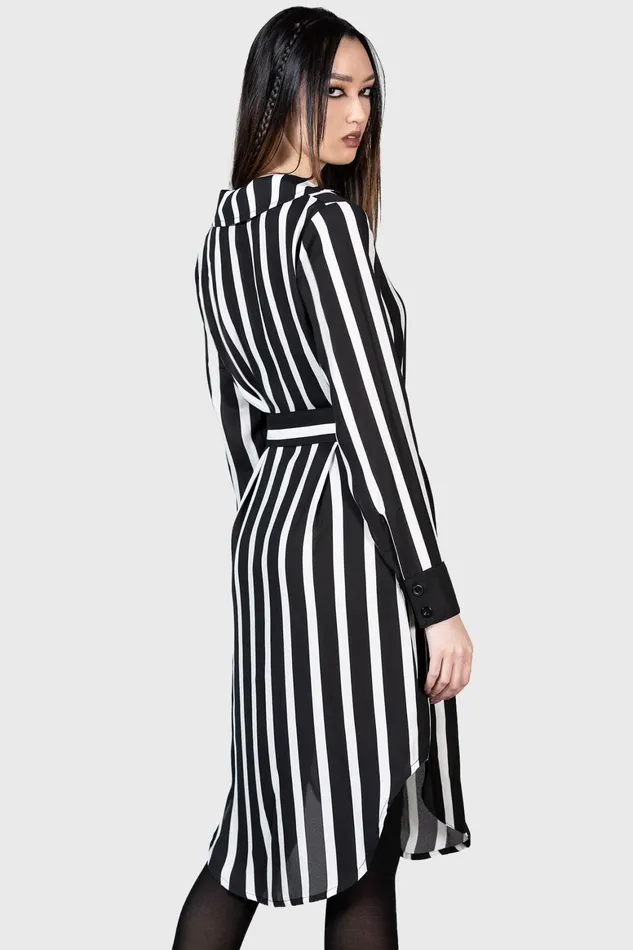 Killstar Zita039s Ruins Shirt Dress Women Shirt