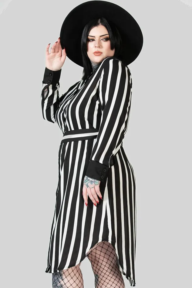Killstar Zita039s Ruins Shirt Dress Women Shirt