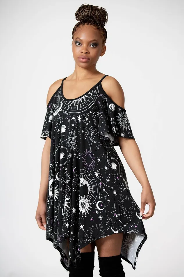 Killstar Zodiac Lounge Dress Women Loungewear