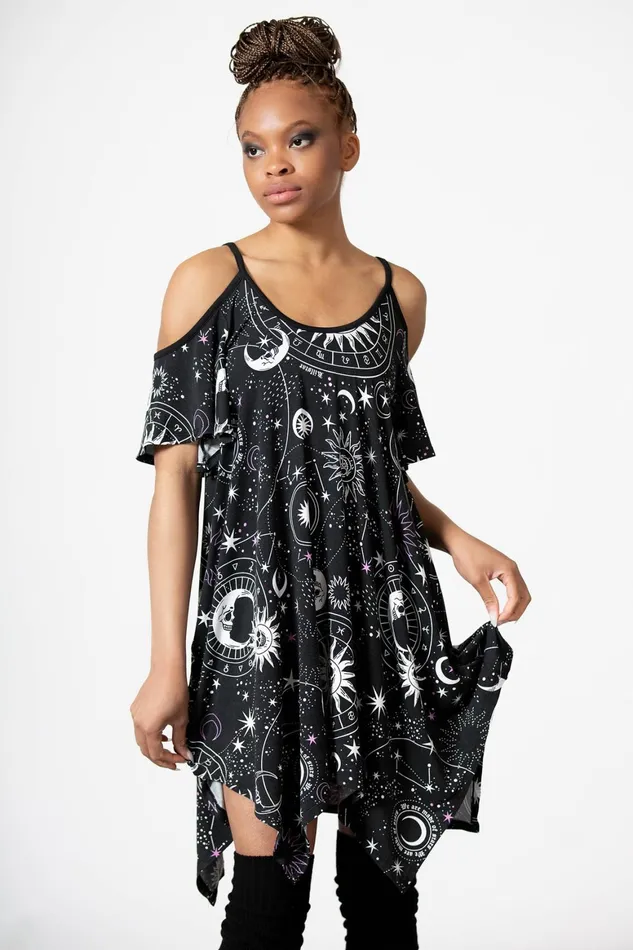 Killstar Zodiac Lounge Dress Women Loungewear