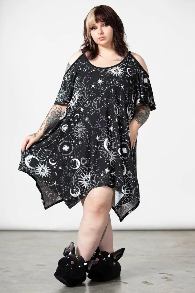 Killstar Zodiac Lounge Dress Women Loungewear