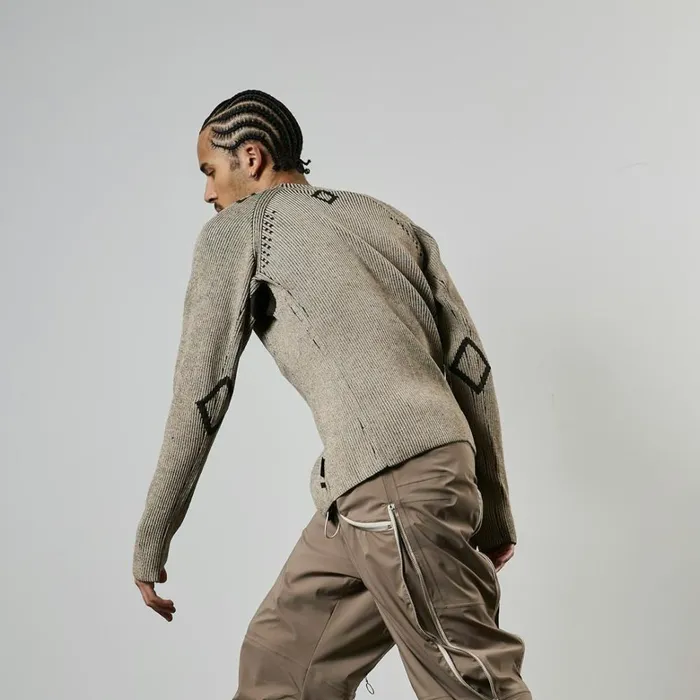 Knitwear and Wool Men 66 North 66North X Charlie Constantinou Earth Brown