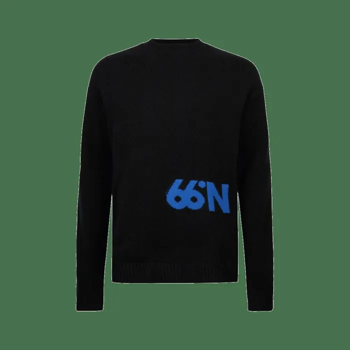 Knitwear and Wool Men 66 North Norurmri Black Midnight