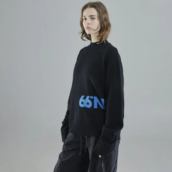 Knitwear and Wool Men 66 North Norurmri Black Midnight Knitwear and Wool Men 66 North Norurmri Black Midnight