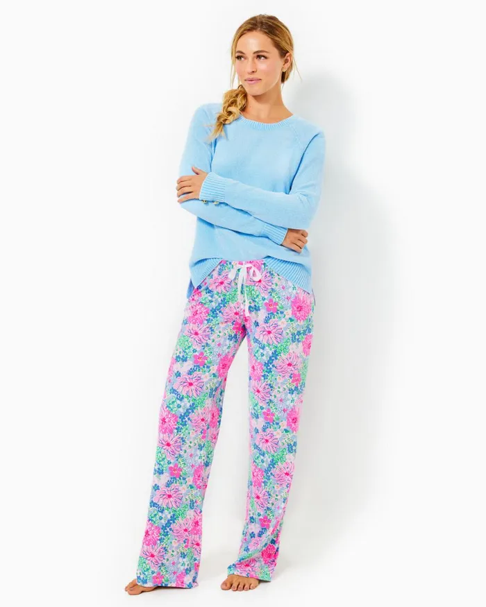 Lilly Pulitzer 305034 Pajama Knit Pant Multi Lil Soiree All Day Women Loungewear Lilly Pulitzer 305034 Pajama Knit Pant Multi Lil Soiree All Day Women Loungewear