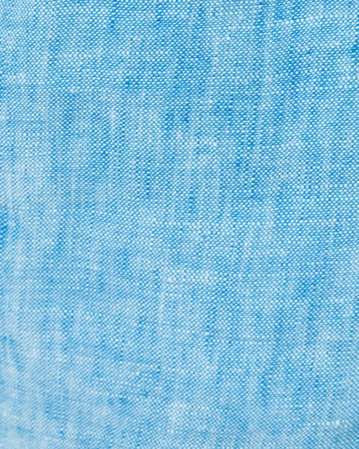 Lilly Pulitzer 31034 Taron MidRise Linen Pant Beckon Blue X Sea Salt Blue Women Bottoms