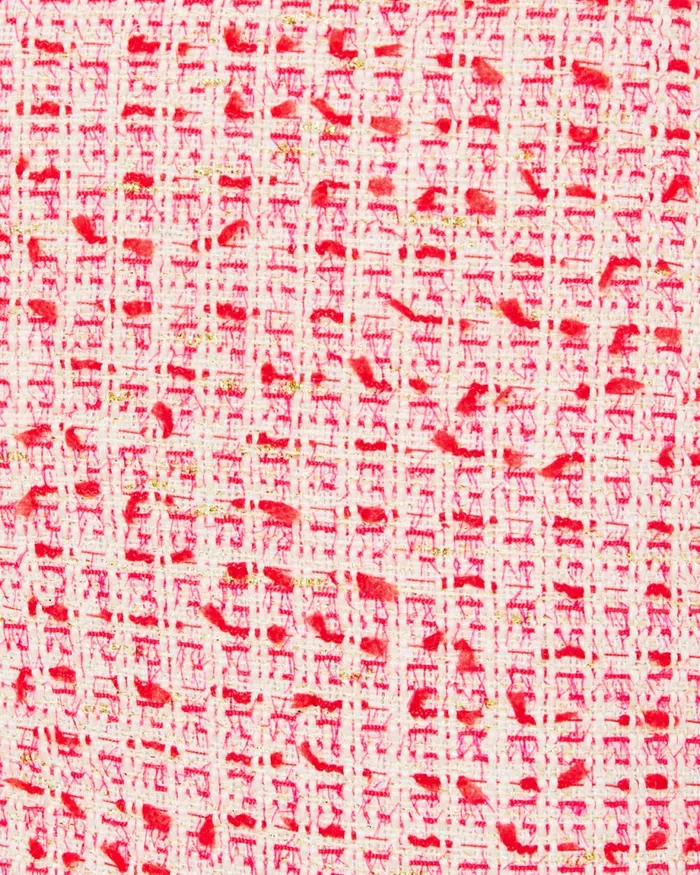 Lilly Pulitzer 5034 Gretchen High Rise Short Amaryllis Red Fantasy Tweed Women Bottoms