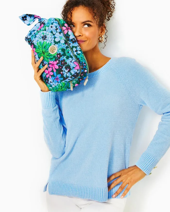 Lilly Pulitzer Adah Quilted Pouch Multi Soiree All Day Women Bags