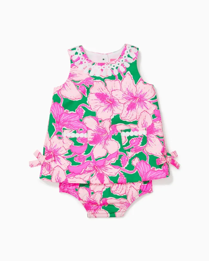 Lilly Pulitzer Baby Lilly Infant Shift Dress Kelly Green Hibis Kiss Girl Dresses and Rompers Lilly Pulitzer Baby Lilly Infant Shift Dress Kelly Green Hibis Kiss Girl Dresses and Rompers