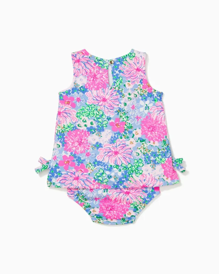 Lilly Pulitzer Baby Lilly Knit Shift Dress Multi Lil Soiree All Day Girl Dresses and Rompers