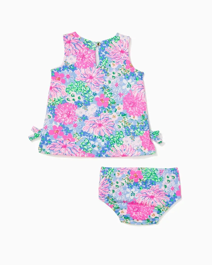 Lilly Pulitzer Baby Lilly Knit Shift Dress Multi Lil Soiree All Day Girl Dresses and Rompers