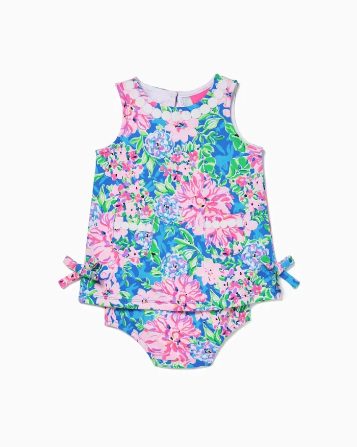 Lilly Pulitzer Baby Lilly Knit Shift Dress Multi Spring In Your Step Girl Dresses and Rompers Lilly Pulitzer Baby Lilly Knit Shift Dress Multi Spring In Your Step Girl Dresses and Rompers