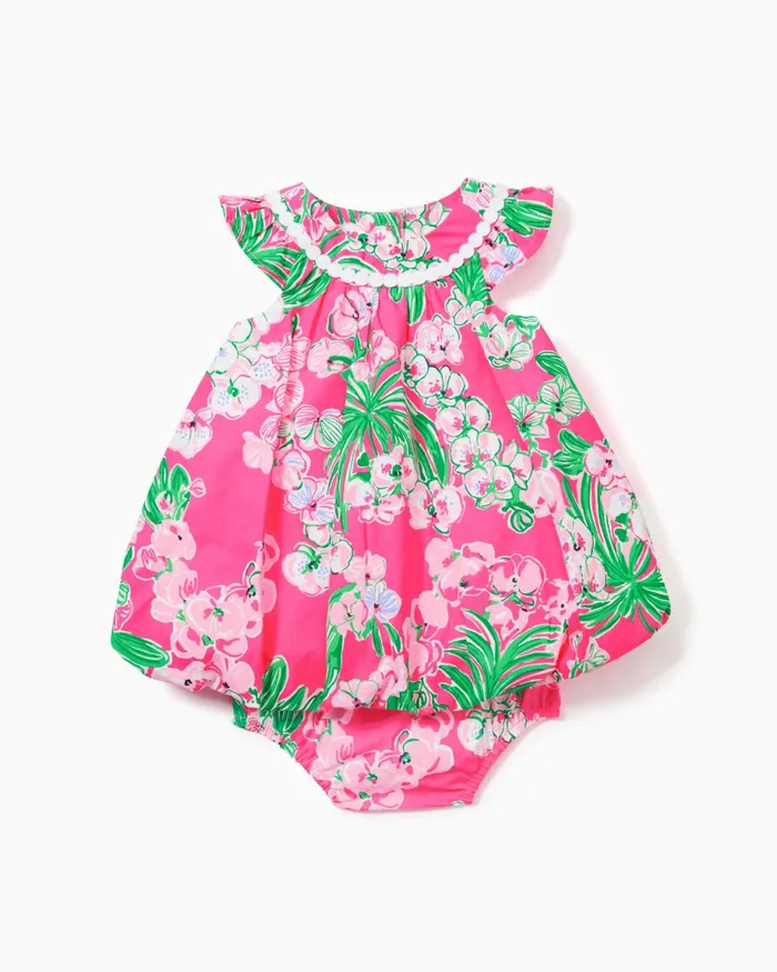 Lilly Pulitzer Baby Paloma Bubble Dress Roxie Pink Worth A Look Girl Dresses and Rompers Lilly Pulitzer Baby Paloma Bubble Dress Roxie Pink Worth A Look Girl Dresses and Rompers