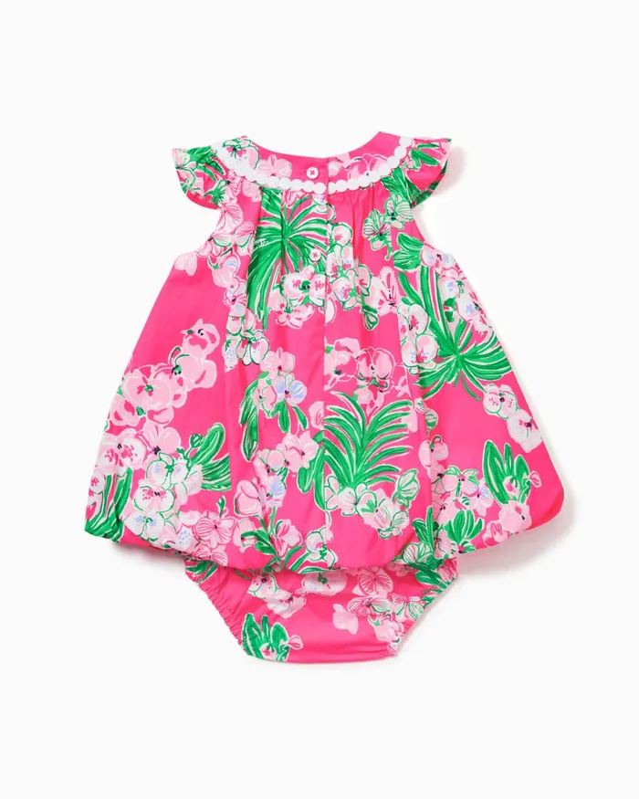 Lilly Pulitzer Baby Paloma Bubble Dress Roxie Pink Worth A Look Girl Dresses and Rompers