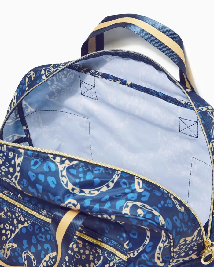 Lilly Pulitzer Beale Weekender Bag Low Tide Navy Easy To Spot Accessories Women Bags