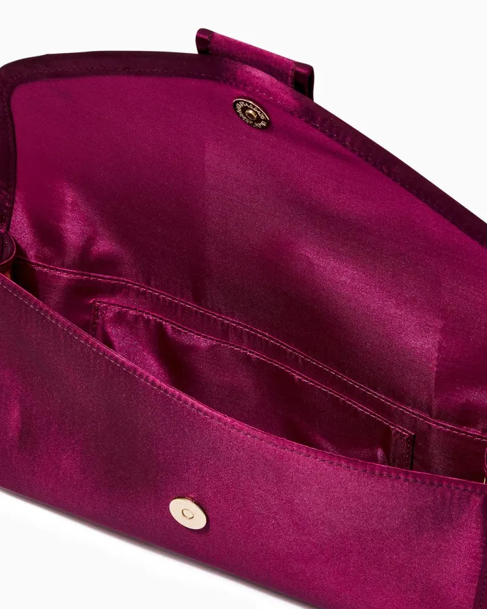 Lilly Pulitzer Benton Clutch Amarena Cherry Women Bags