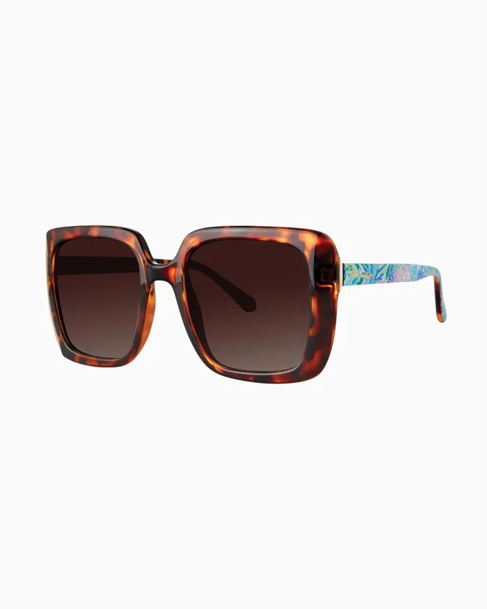 Lilly Pulitzer Clearwater Sunglasses Surf Blue Soleil It On Me Women Sunglasses and Eyewear Lilly Pulitzer Clearwater Sunglasses Surf Blue Soleil It On Me Women Sunglasses and Eyewear