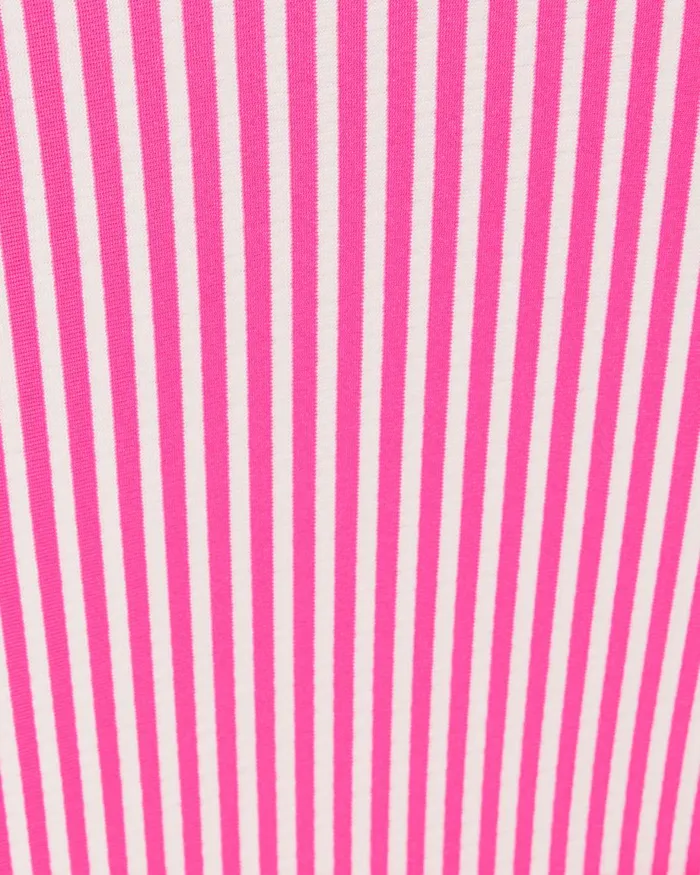 Lilly Pulitzer Delphie OnePiece Swimsuit Roxie Pink Swim Stripe Women Swimsuits