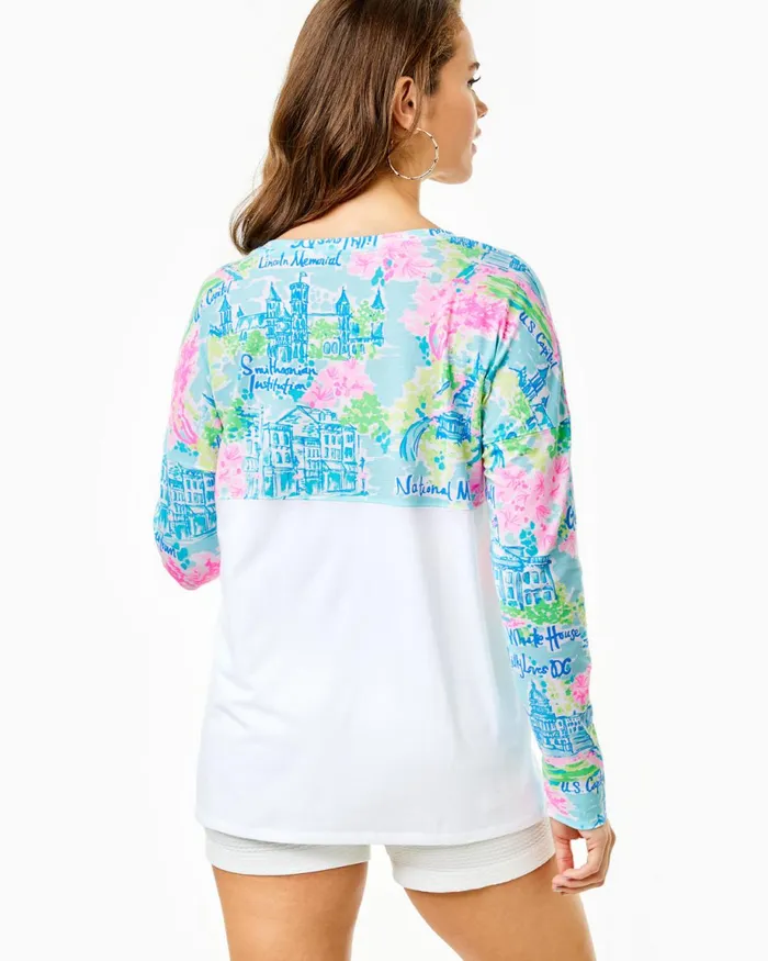Lilly Pulitzer Finn Top Multi Lilly Loves Dc Women Tops