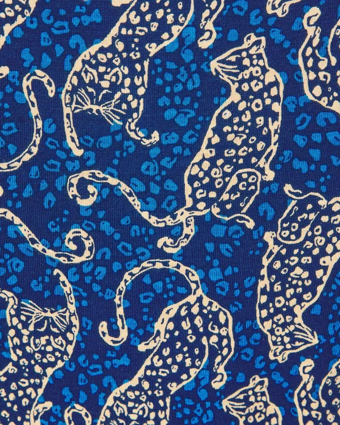 Lilly Pulitzer Geanna Cotton Swing Dress Low Tide Navy Easy To Spot Women Swing Dresses