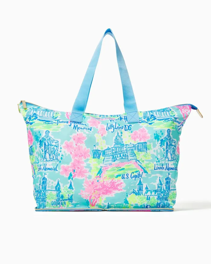 Lilly Pulitzer Getaway Packable Tote Multi Lilly Loves Dc Women Bags