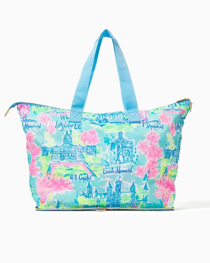 Lilly Pulitzer Getaway Packable Tote Multi Lilly Loves Dc Women Bags