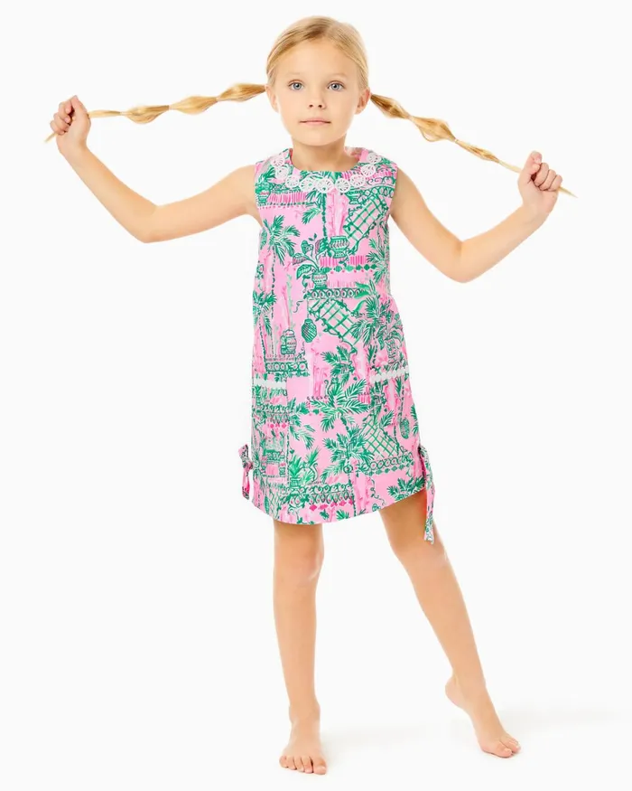 Lilly Pulitzer Girls Little Lilly Classic Shift Dress Mandevilla Baby Always Worth It Girl Dresses and Rompers Lilly Pulitzer Girls Little Lilly Classic Shift Dress Mandevilla Baby Always Worth It Girl Dresses and Rompers