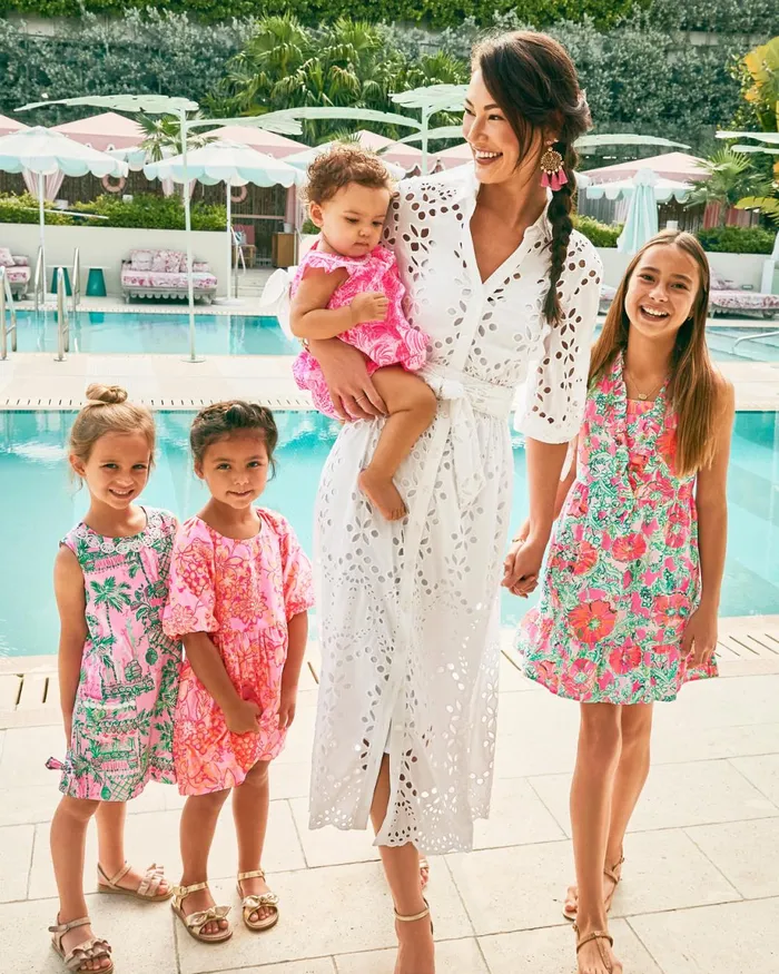 Lilly Pulitzer Girls Little Lilly Classic Shift Dress Mandevilla Baby Always Worth It Girl Dresses and Rompers