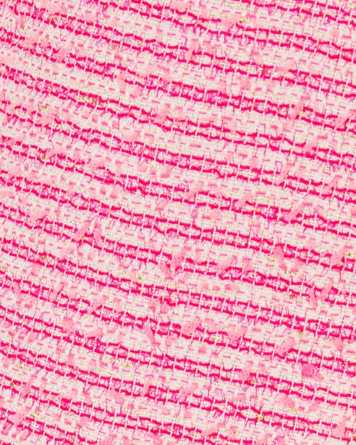 Lilly Pulitzer Girls Little Lilly Shift Dress Pink Palms Fantasy Tweed Girl Dresses and Rompers