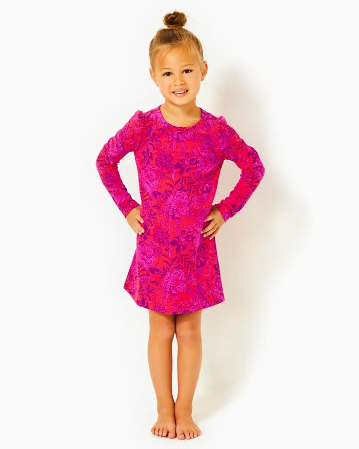 Lilly Pulitzer Girls Mini Jansen Dress Amaryllis Red Secret Hideaway Girl Dresses and Rompers Lilly Pulitzer Girls Mini Jansen Dress Amaryllis Red Secret Hideaway Girl Dresses and Rompers