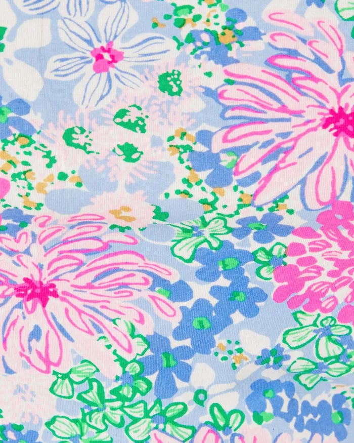 Lilly Pulitzer Girls Mini Sammy Pajama Set Multi Lil Soiree All Day Girl Pajamas