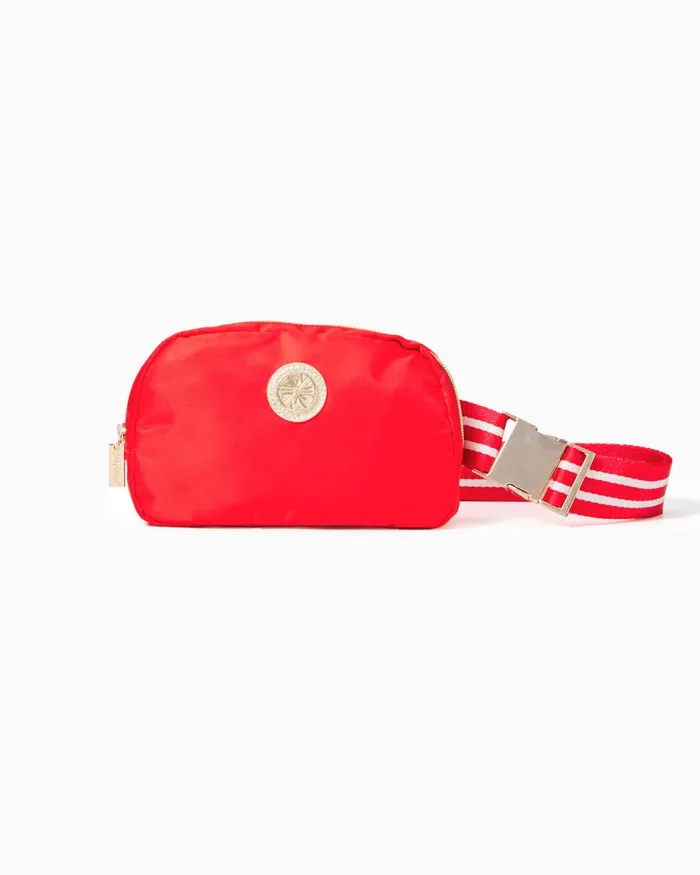 Lilly Pulitzer Jeanie Belt Bag Amaryllis Red Women Bags