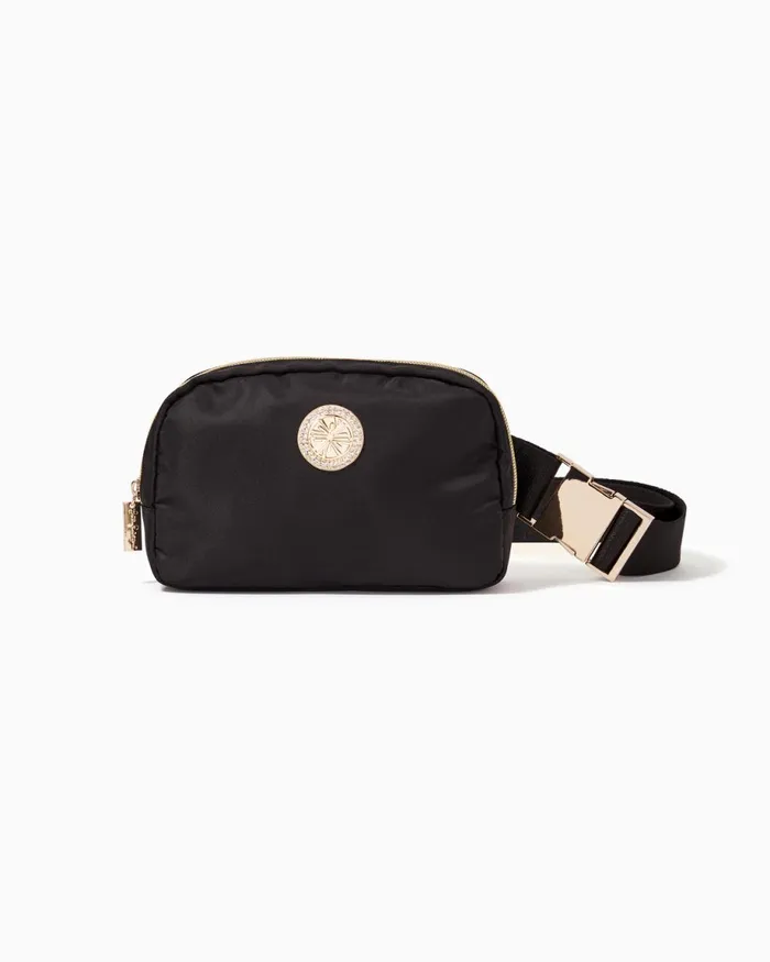 Lilly Pulitzer Jeanie Belt Bag Onyx Women Bags