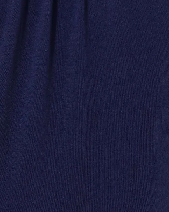 Lilly Pulitzer Malone Cotton Maxi Dress True Navy Women Swing Dresses