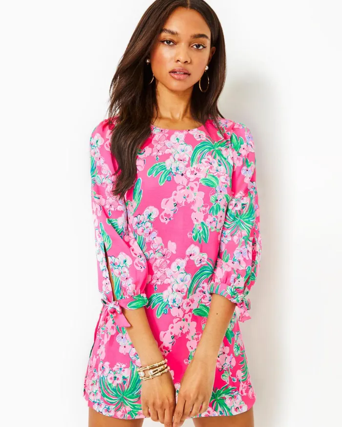 Lilly Pulitzer Maude Long Sleeve Romper Roxie Pink Worth A Look Women Rompers and Jumpsuits Lilly Pulitzer Maude Long Sleeve Romper Roxie Pink Worth A Look Women Rompers and Jumpsuits