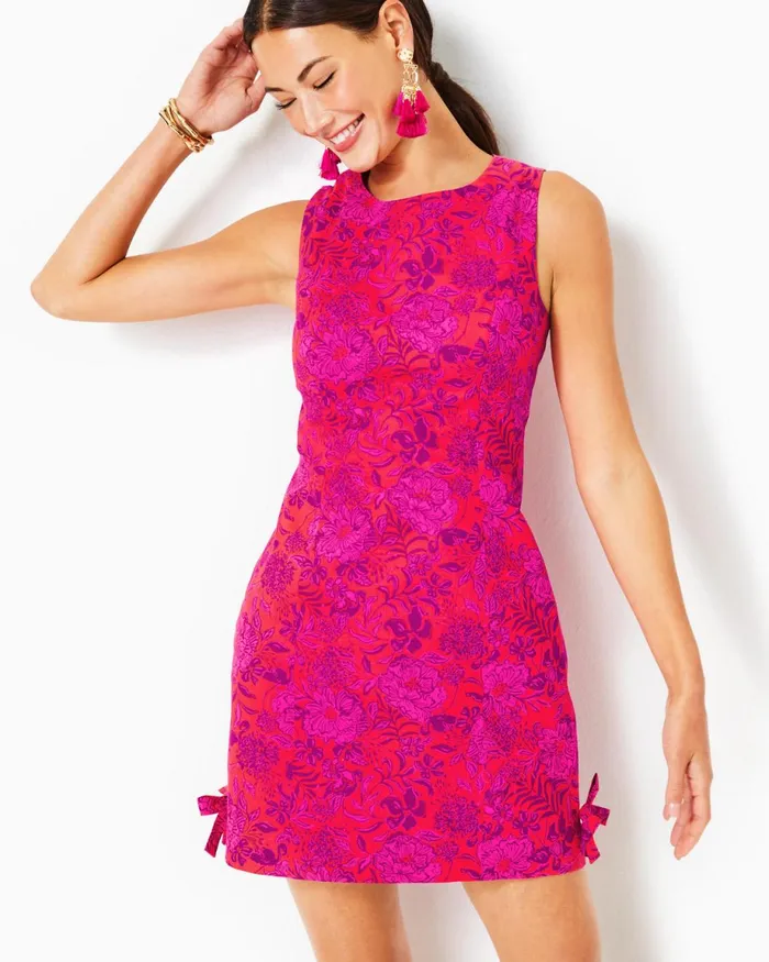 Lilly Pulitzer Mila Stretch Shift Dress Amaryllis Red Secret Hideaway Women Shift Dresses Lilly Pulitzer Mila Stretch Shift Dress Amaryllis Red Secret Hideaway Women Shift Dresses