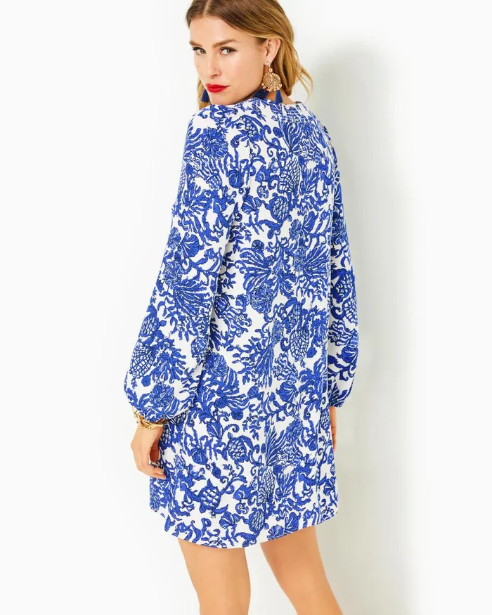 Lilly Pulitzer Olivine ALine Dress Deeper Coconut Ride With Me Women ALineEasy Dresses