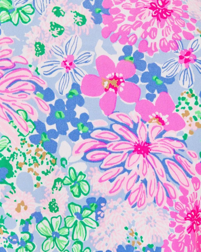 Lilly Pulitzer Pajama ButtonUp Top Multi Lil Soiree All Day Women Loungewear