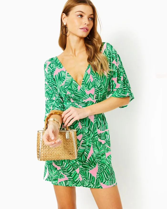Lilly Pulitzer Parigi Skort Romper Conch Shell Pink Lets Go Bananas Women Rompers and Jumpsuits Lilly Pulitzer Parigi Skort Romper Conch Shell Pink Lets Go Bananas Women Rompers and Jumpsuits