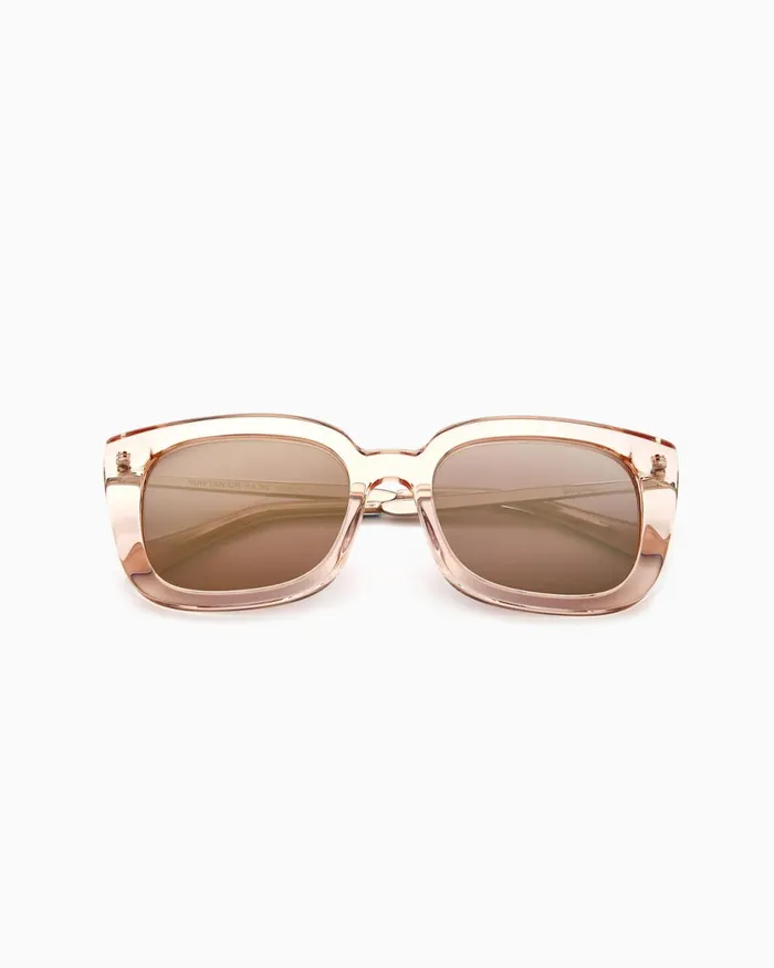 Lilly Pulitzer Sun Tan Reader Sunglasses Gold Metallic One In A Melon Women Sunglasses and Eyewear