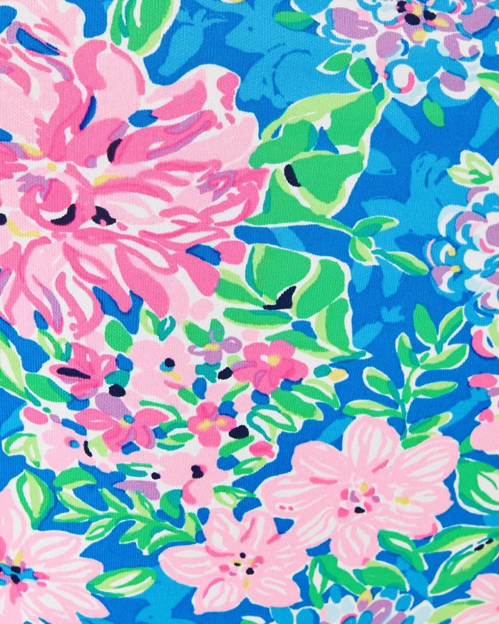 Lilly Pulitzer Upf 50 Chillylilly Marlena Button Down Top Multi Spring In Your Step Women Tops