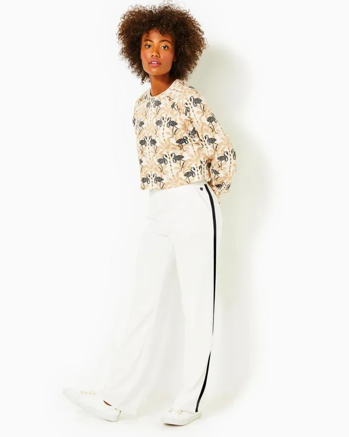 Lilly Pulitzer Upf 50 Luxletic 305034 Dylana Track Pant Coconut Women Bottoms Lilly Pulitzer Upf 50 Luxletic 305034 Dylana Track Pant Coconut Women Bottoms