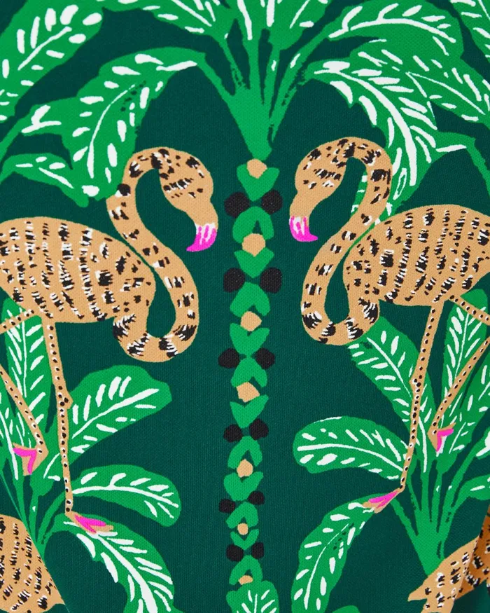 Lilly Pulitzer Upf 50 Luxletic Cayo Costa Dress Evergreen Stir It Up Engineered Women Active Dresses