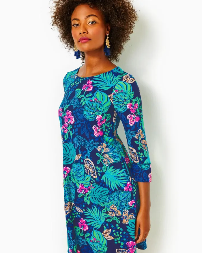 Lilly Pulitzer Upf 50 Solia Chillylilly Dress Low Tide Navy Life Of The Party Women Swing Dresses Lilly Pulitzer Upf 50 Solia Chillylilly Dress Low Tide Navy Life Of The Party Women Swing Dresses