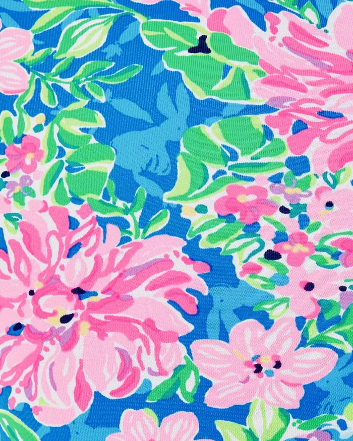 Lilly Pulitzer Upf 50 Solia Chillylilly Dress Multi Spring In Your Step Women Swing Dresses