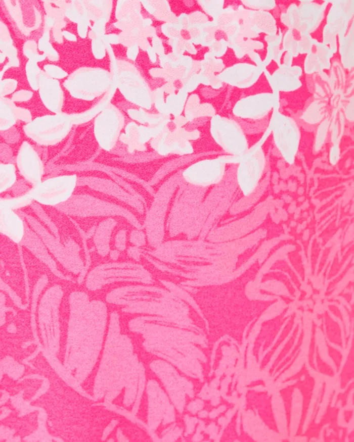 Lilly Pulitzer Winola OffTheShoulder Romper Roxie Pink Shadow Dancer Engineered Romper Women Rompers and Jumpsuits