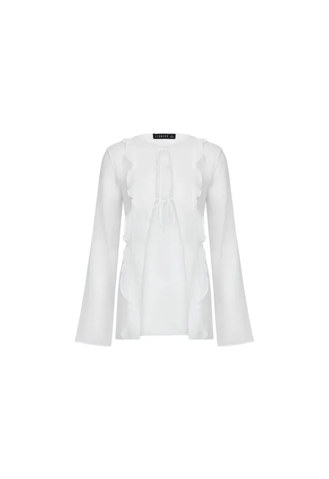Lioness Fashion BARELY THERE TIE TOP Porcelain Women Swim Lioness Fashion BARELY THERE TIE TOP Porcelain Women Swim
