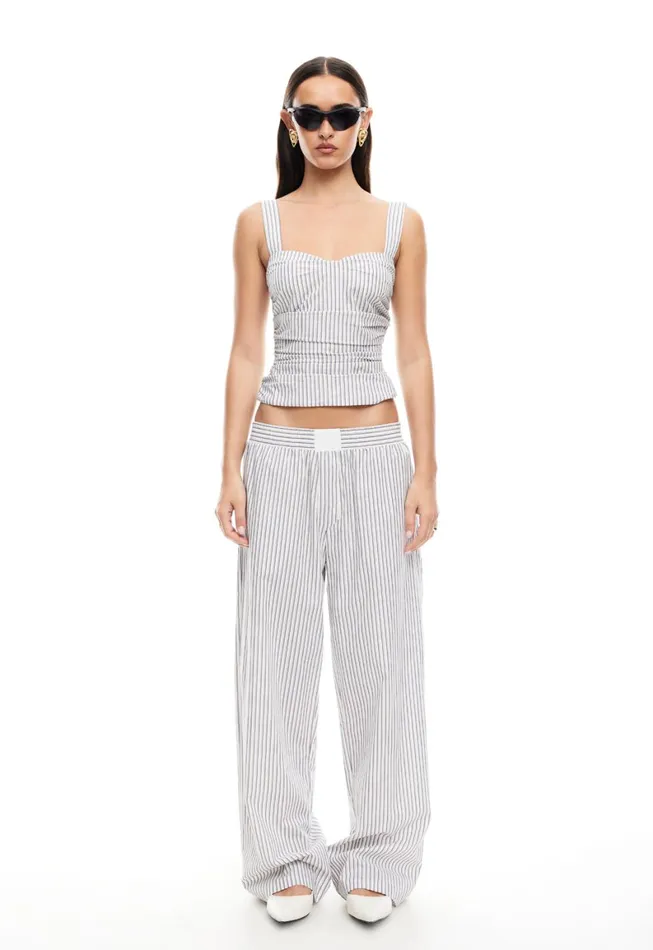 Lioness Fashion COBAIN PANT Ivory Multi Stripe Women Bottoms Lioness Fashion COBAIN PANT Ivory Multi Stripe Women Bottoms